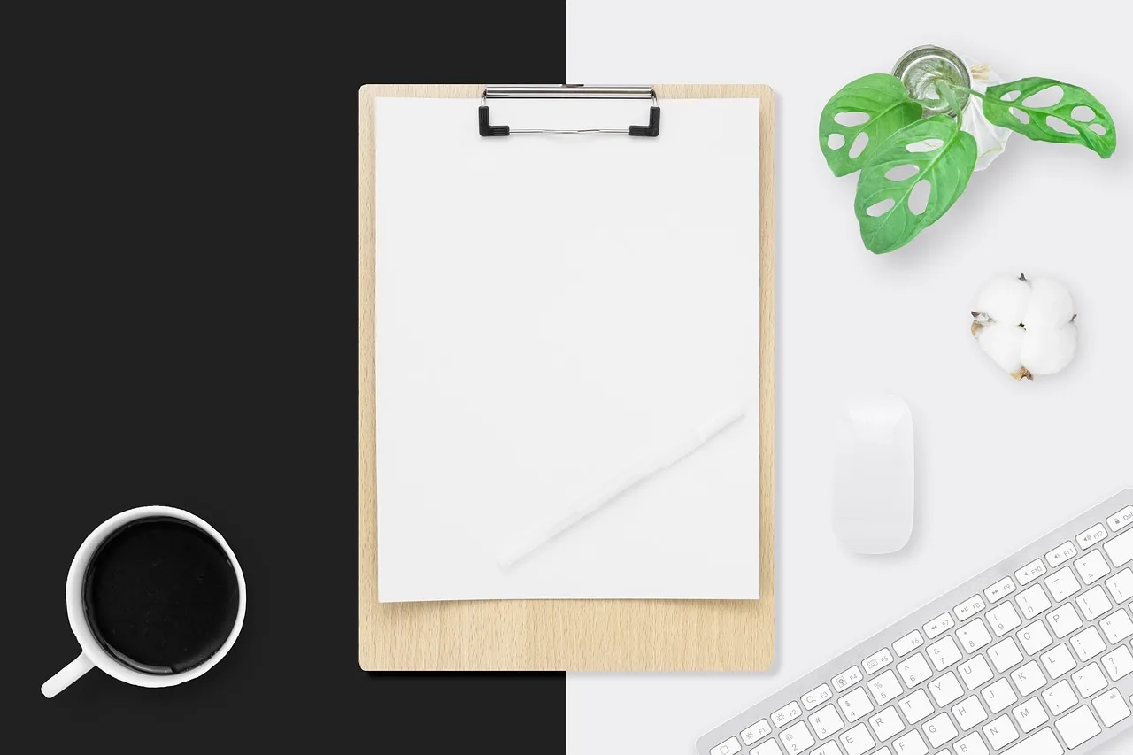 office desk, laptop wallpaper, beautiful wallpaper, minimalist, wallpaper hd, wallpaper 4k, clipboard, copy space, paper, free background, pen, computer mouse, keyboard, cotton, coffee, workplace, table, free wallpaper, flat lay, top view, desktop backgrounds, full hd wallpaper, 4k wallpaper 1920x1080, windows wallpaper, hd wallpaper, cool backgrounds, mac wallpaper, 4k wallpaper, background