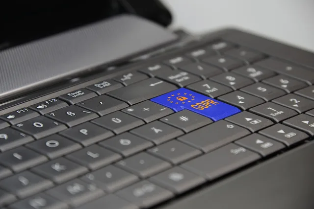 laptop, gdpr, privacy, protection, regulation, communication, legal, controller, law, data, access, identity, gray computer, gray laptop, gray data, gray community, gray communication, gray law, gdpr, gdpr, gdpr, gdpr, gdpr. A checklist of UK regulations to verify before running a campaign using AI marketing tools